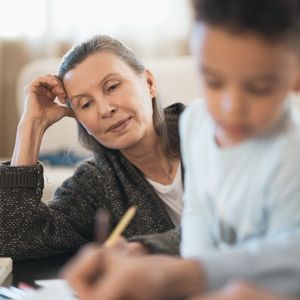 Portrait of Olga Zarichna, a calm and friendly yoga instructor.